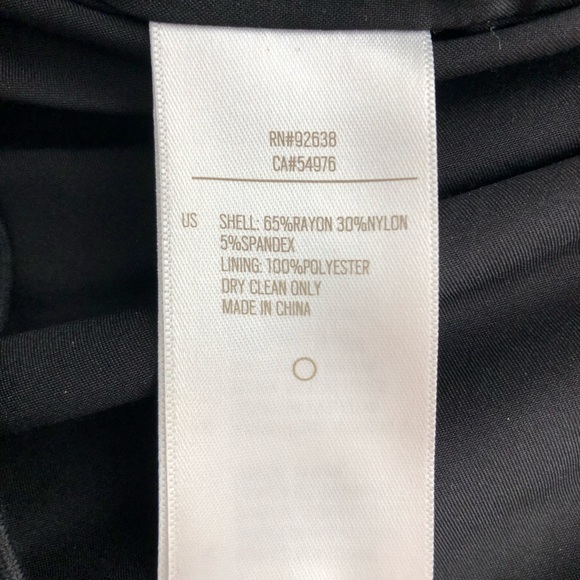 Fossil Basic Black A-Line Sleeveless Dress - Picture 5 of 6